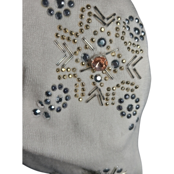 New Timeless By Naeem Khan Deco Embellished Cardigan Size XS - Picture 4 of 8